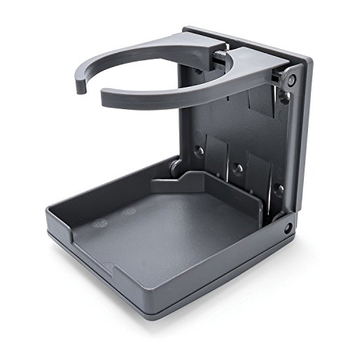 Camco Adjustable Drink Holder | Can Hold Mugs, Large Drinks and Almost Any Size Bottle or Can | Make Great Extra…