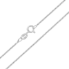 Sterling Silver 1mm Thin Italian Box Chain Necklace