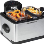 Stainless-Steel Triple Basket Electric Deep Fryer