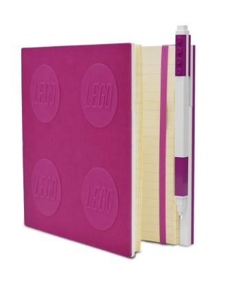 Stationery Locking Notebook with Gel Pen