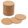 Cork Drink Coasters Round